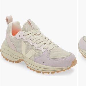 Veja Pink and White Women's Sneakers